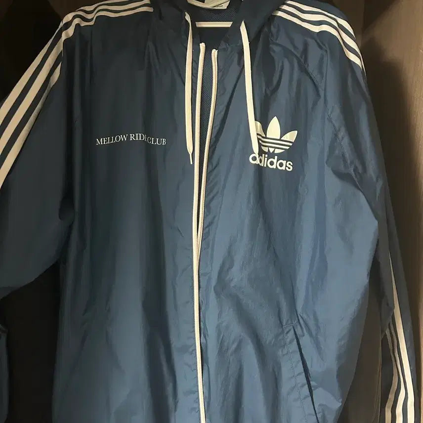 [BUNJANG] Adidas Mellow Ride Club Windbreaker Jacket / 아디다스 멜로우라이드클럽 바람막이