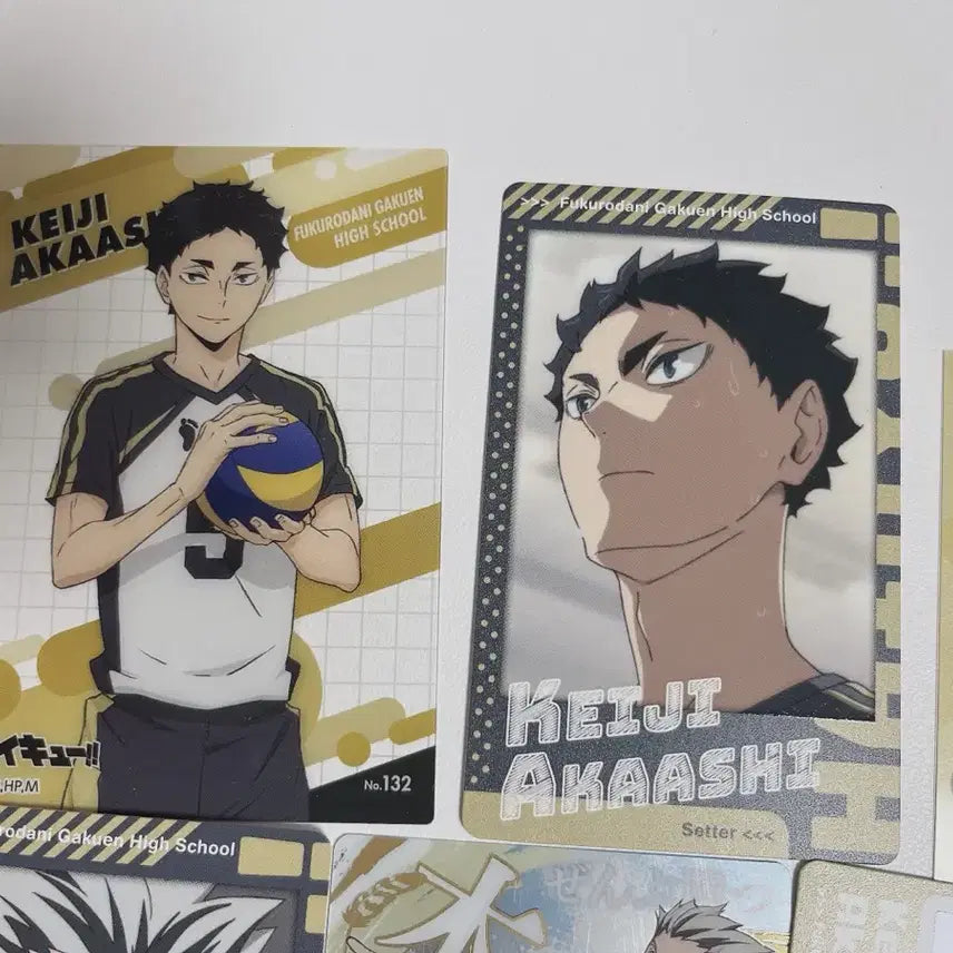 [BUNJANG] Haikyu!! Bokuto Akaashi Card Bundle Set / 일괄) 하이큐 보쿠토 아카아시 카드 스냅마이드 웨하스 지류 다이소
