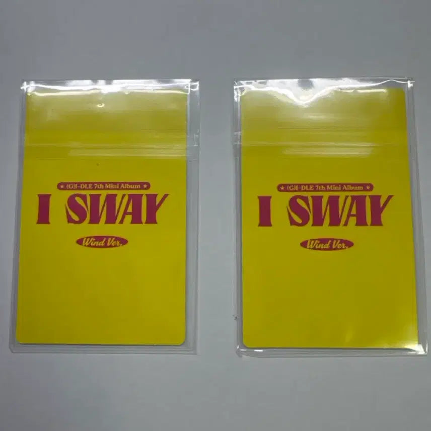 [BUNJANG] (G)I-DLE I SWAY Soyeon Minnie Bundle Set Photocard / (여자) 아이들 I SWAY 포토카드 소연 민니 일괄