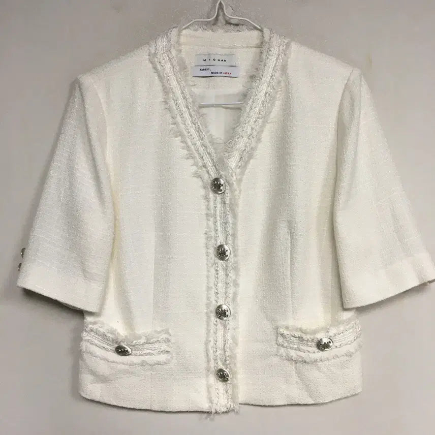 [BUNJANG] MICHAA Tweed Jacket and Skirt Set / 23 MICHAA 미샤 트위드 자켓 스커트 셋업 85 70