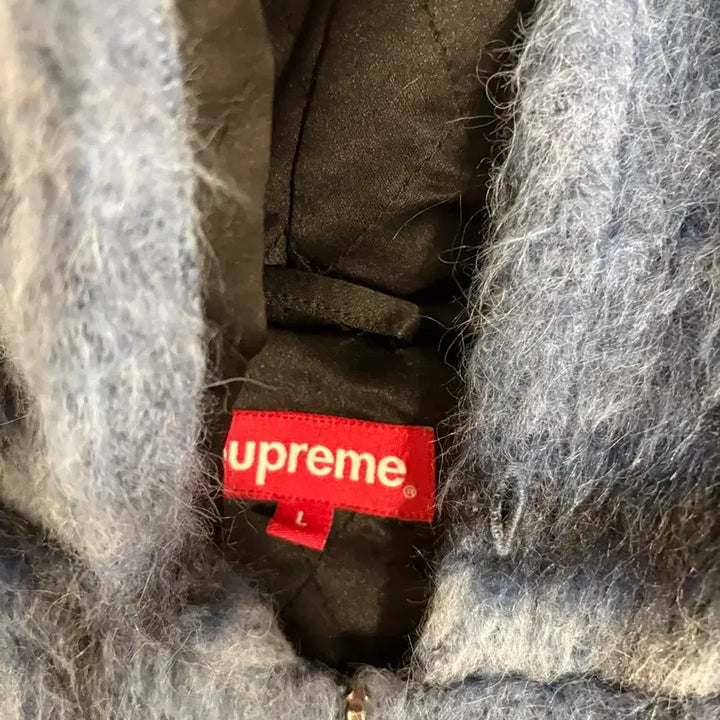 [BUNJANG] Supreme Alpaca Hooded Zip-up / 슈프림 알파카 후드집업