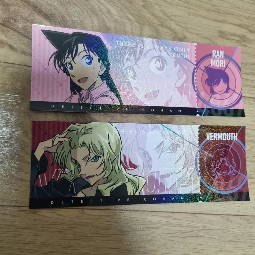 [BUNJANG] Detective Conan Hologram Ticket Bundle Set / 명탐정코난 홀로그램 티켓 란 + 베르무트 일괄 판매