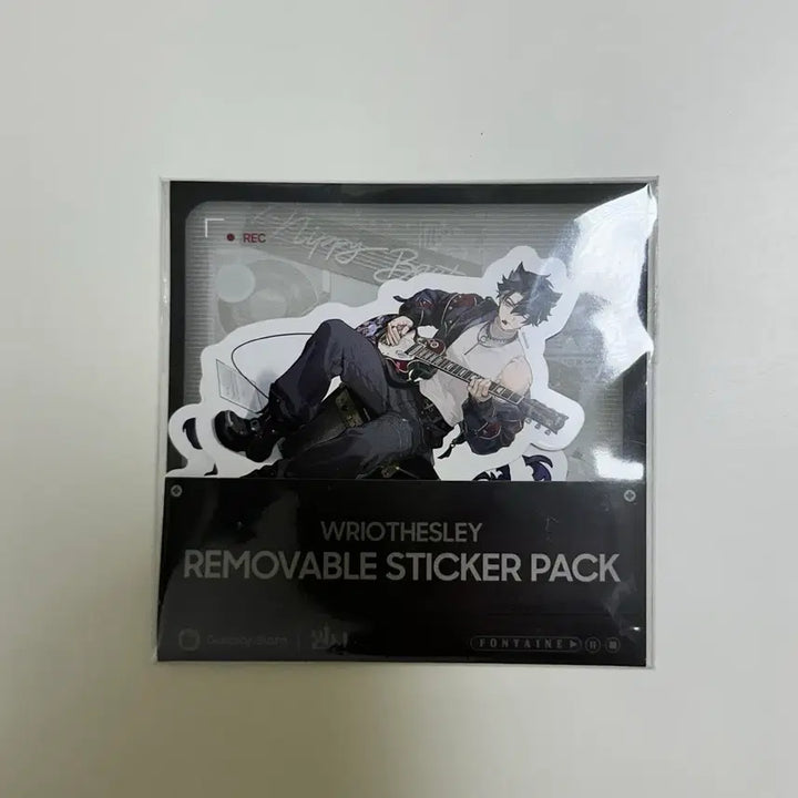[SOLD OUT] 원신 라이오슬리 홍대 팝업 리무버블 스티커
