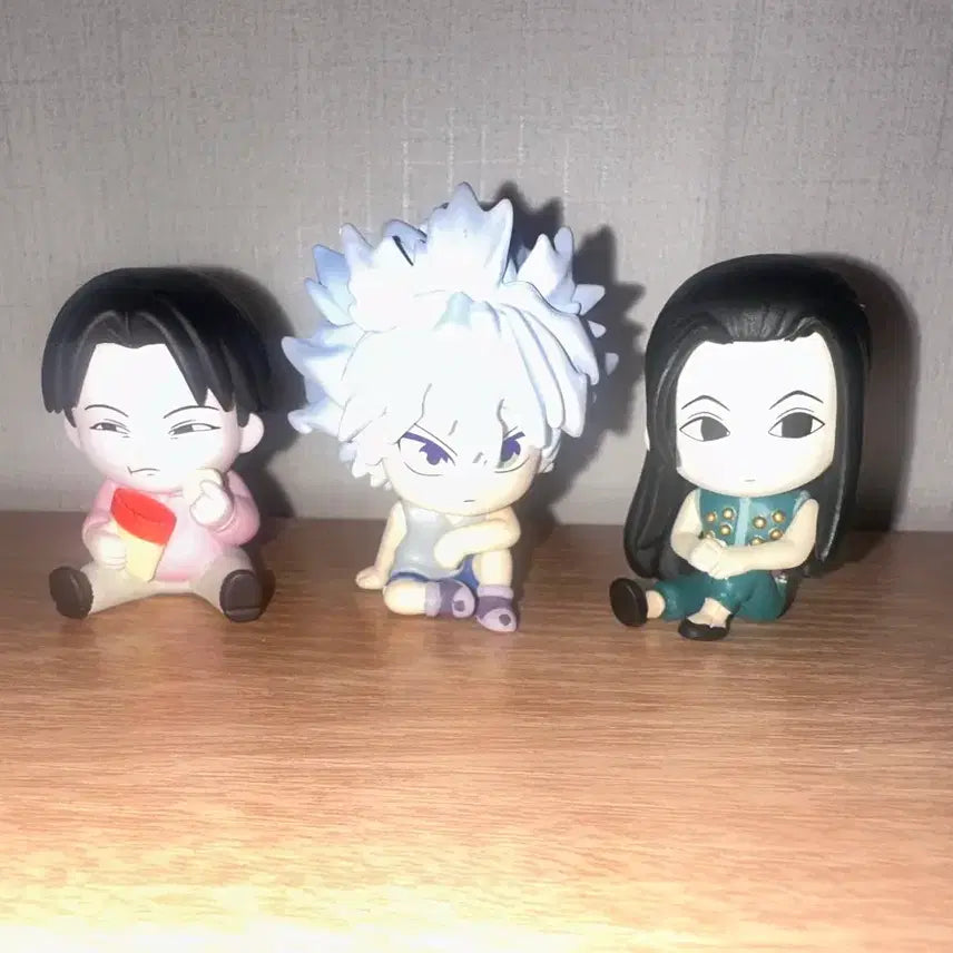 [BUNJANG] Hunter x Hunter Miruki, Illumi, Killua, Suwarasetai Bundle Set / 헌터헌터 미르키 이르미 키르아 스와라세타이 일괄