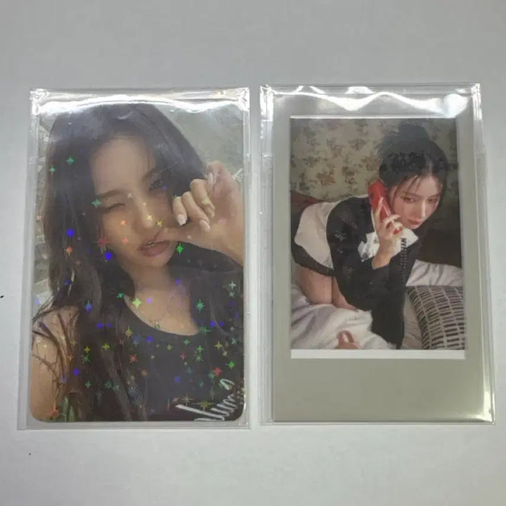 [BUNJANG] (G)I-DLE Miyeon &amp; Soyeon I FEEL Photocard / (여자) 아이들 I FEEL 포카 미연 소연