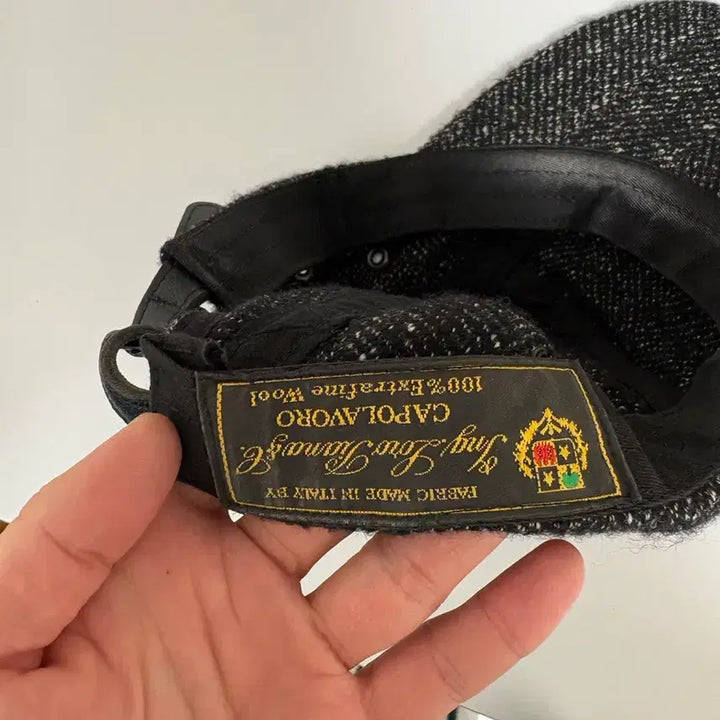 [BUNJANG] Supreme Loro Piana Herringbone Camp Cap / 슈프림 로로피아나 헤링본 캠프캡