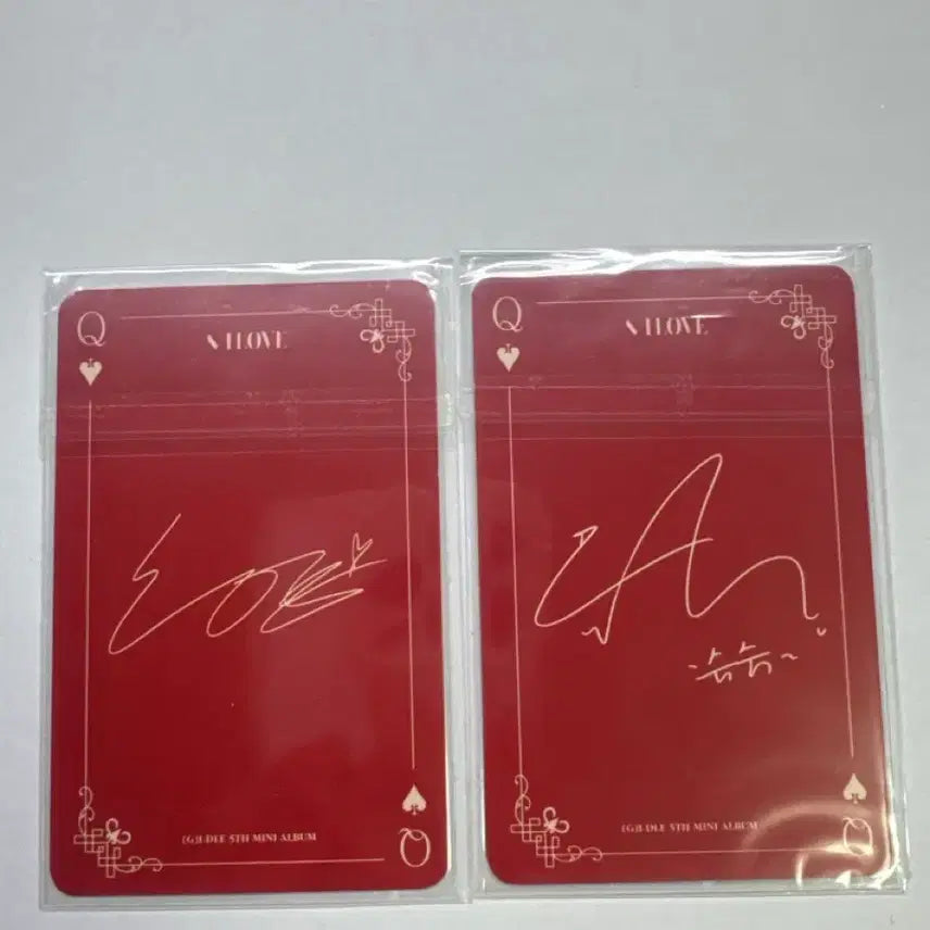 [BUNJANG] (G)I-DLE Soyeon Shuhua Photocard / (여자) 아이들 I LOVE 포카 소연 슈화