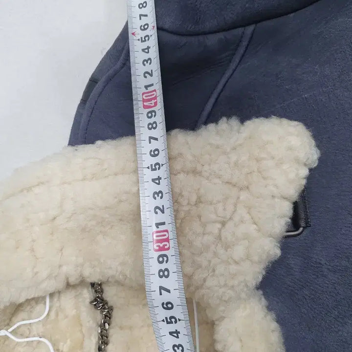 [BUNJANG] System Homme B-3 Shearling Jacket / 시스템옴므 무스탕 램스킨 리얼 양털 b-3 자켓 95
