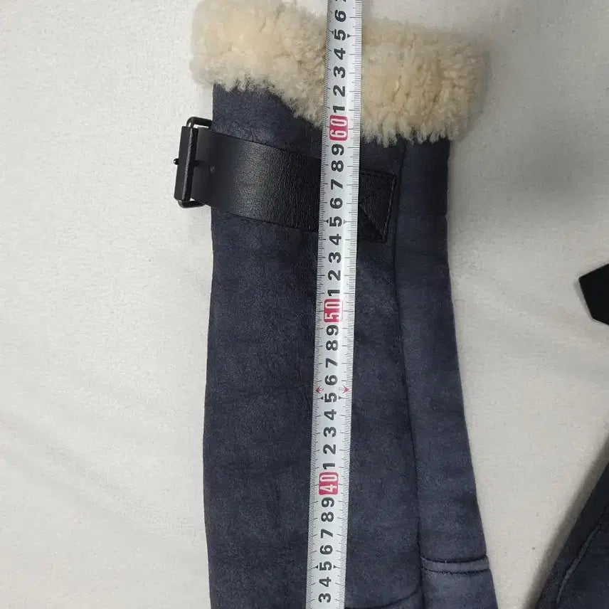 [BUNJANG] System Homme B-3 Shearling Jacket / 시스템옴므 무스탕 램스킨 리얼 양털 b-3 자켓 95