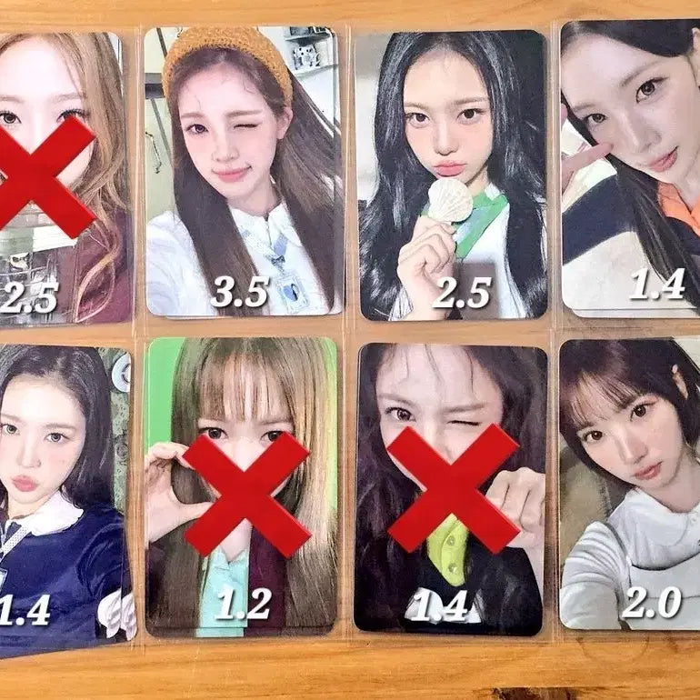 [BUNJANG] H2Heart NY Music Lucky Draw Photocards Bundle Set / 하츠투하츠 엔와이뮤직 럭드 유하 이안 주은 에이나 지우 ny music