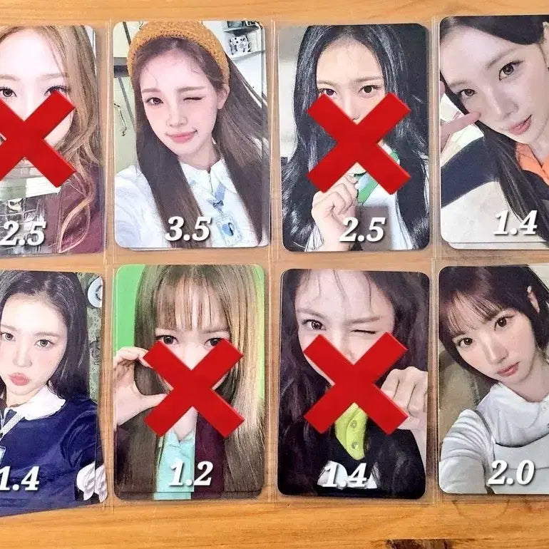[BUNJANG] H2Heart NY Music Lucky Draw Photocards Bundle Set / 하츠투하츠 엔와이뮤직 럭드 유하 이안 주은 에이나 지우 ny music