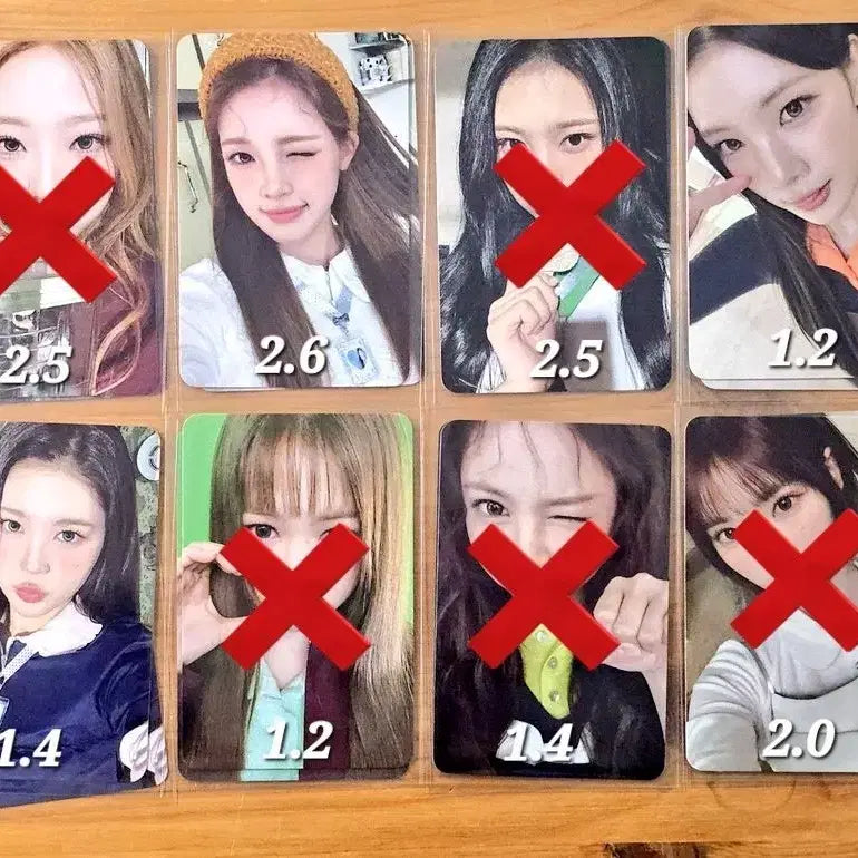 [BUNJANG] H2Heart NY Music Lucky Draw Photocards Bundle Set / 하츠투하츠 엔와이뮤직 럭드 유하 이안 주은 에이나 지우 ny music