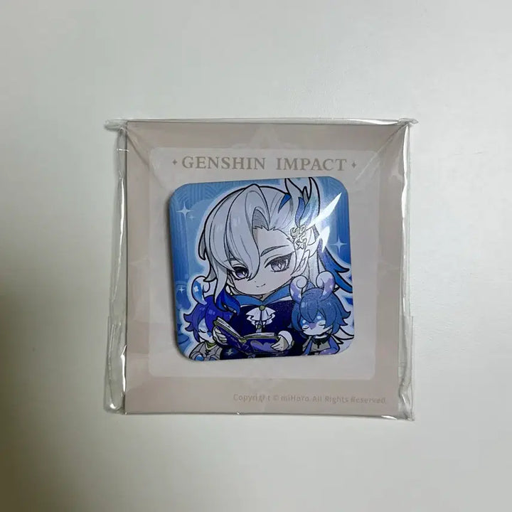 [SOLD OUT] 원신 느비예트 타오바오 특전 배지