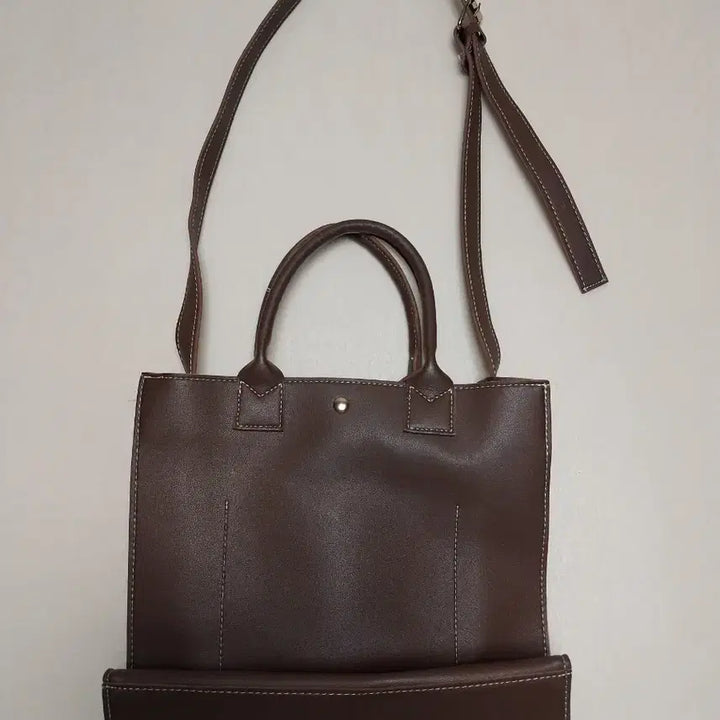 [SOLD OUT] 브라운 토트백 크로스백 가방