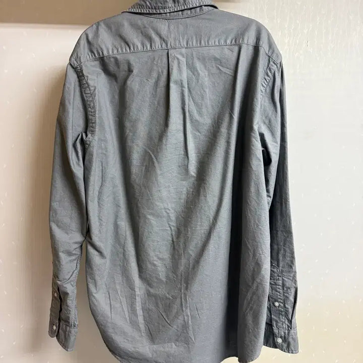 [BUNJANG] Polo Ralph Lauren Classic Fit Shirt Grey XL / 폴로 랄프로렌 클래식 핏 셔츠 그레이 XL