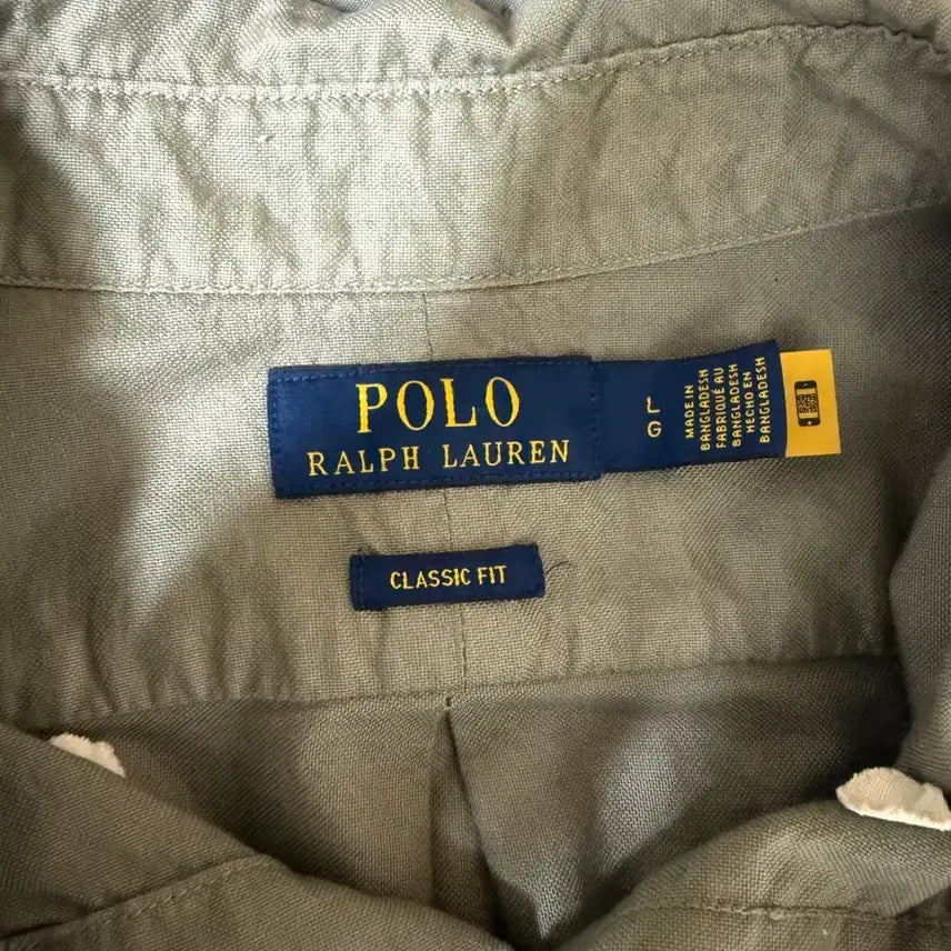 [BUNJANG] Polo Ralph Lauren Classic Fit Shirt Grey XL / 폴로 랄프로렌 클래식 핏 셔츠 그레이 XL