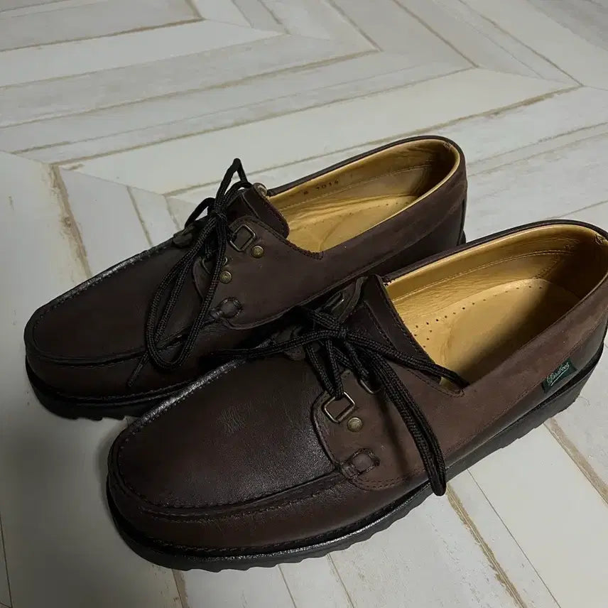 [BUNJANG] Paraboot Chimey Boat Shoes Loafers / [8,265~270]파라부트 다이버스 보트화 덱슈즈 로퍼