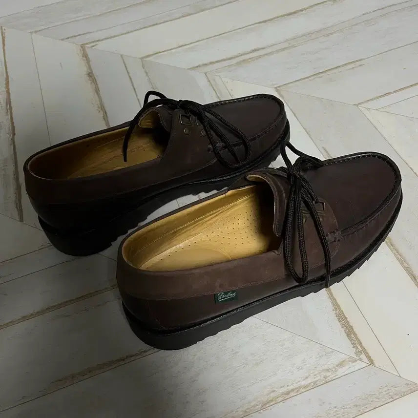 [BUNJANG] Paraboot Chimey Boat Shoes Loafers / [8,265~270]파라부트 다이버스 보트화 덱슈즈 로퍼