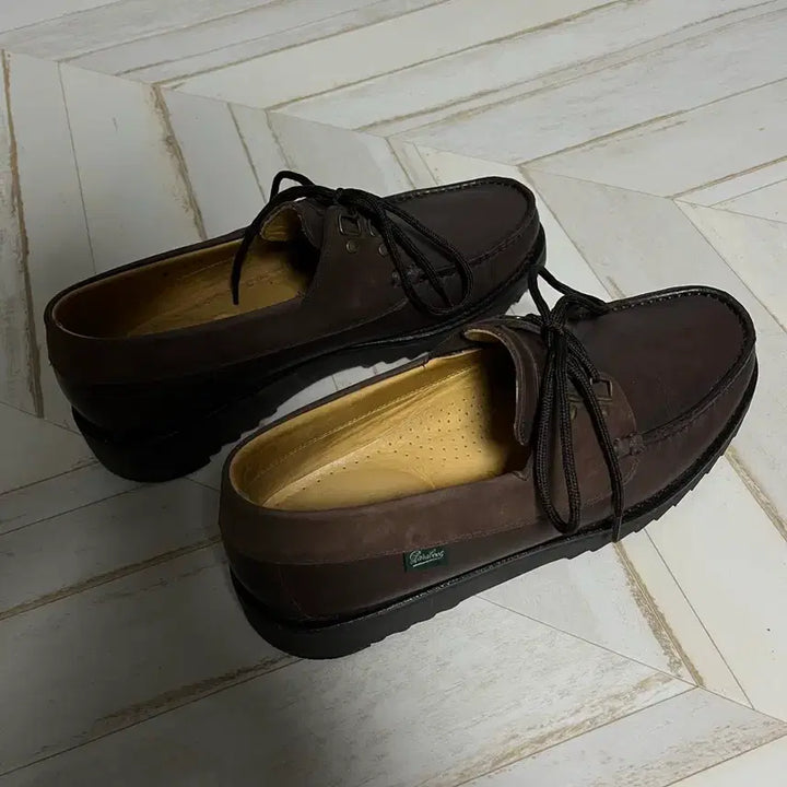 [BUNJANG] Paraboot Chimey Boat Shoes Loafers / [8,265~270]파라부트 다이버스 보트화 덱슈즈 로퍼