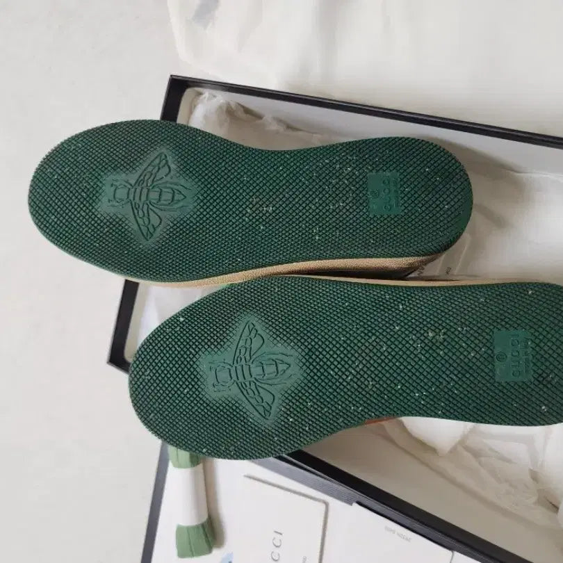 [BUNJANG] Gucci Screener Leather Sneakers (Size 230) / 구찌 스크리너 레더 스니커즈 230