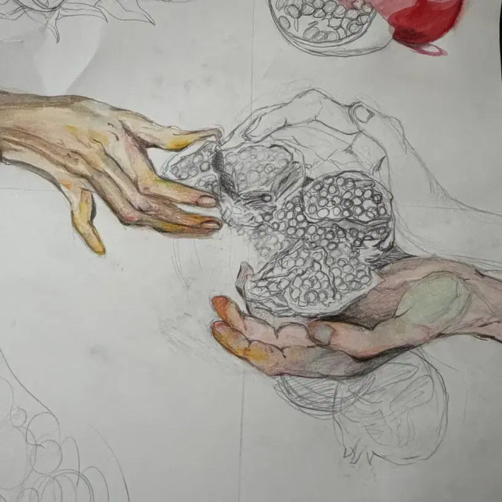 [SOLD OUT] 예쁜 그림 그려드립니다 (원하시면 실물그림도 보내드립니다)