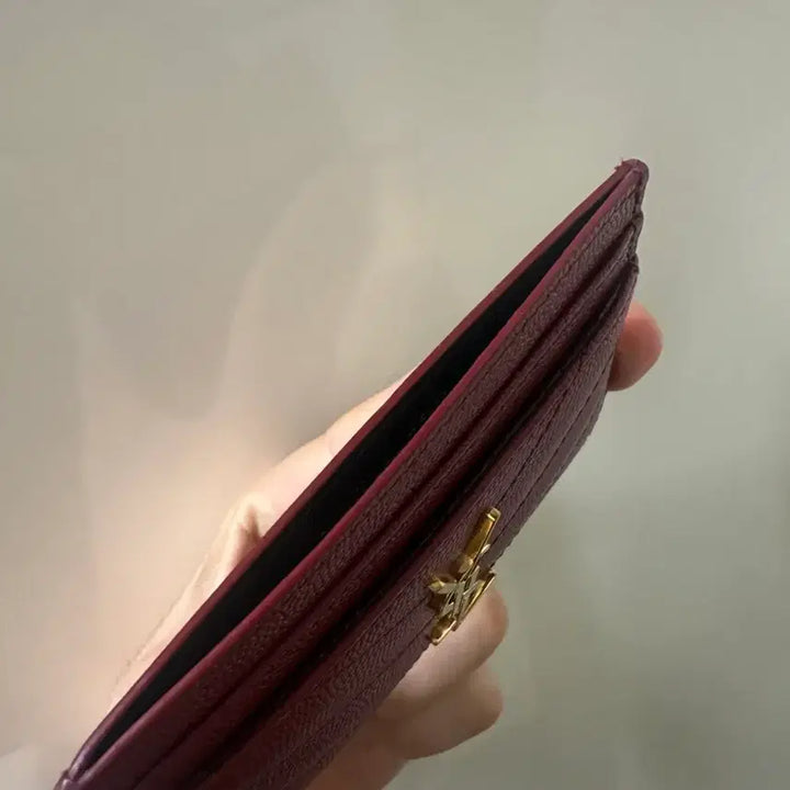 [BUNJANG] Saint Laurent Matelassé Card Wallet / 생로랑 마틀라세 카드지갑