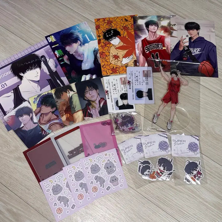 [BUNJANG] Slam Dunk Seotaewoong Acrylic Standee, Photocard / 슬램덩크 서태웅 생일카페 전프레 아크릴스탠드 럭키드로우 포토카드
