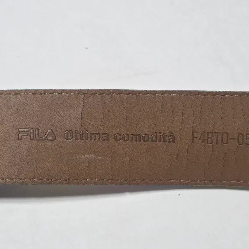 [BUNJANG] Bigbang FILA GD TOP Color Logo Belt / 빅뱅 FILA 콜라보 GD TOP 탑 컬러로고벨트