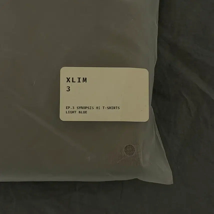 [BUNJANG] Xlim EP.3 Synopsis 01 T-Shirt (Light Blue) / xlim/엑슬림/EP.3 SYNOPSIS 01 T-SHIRTS/3사이즈