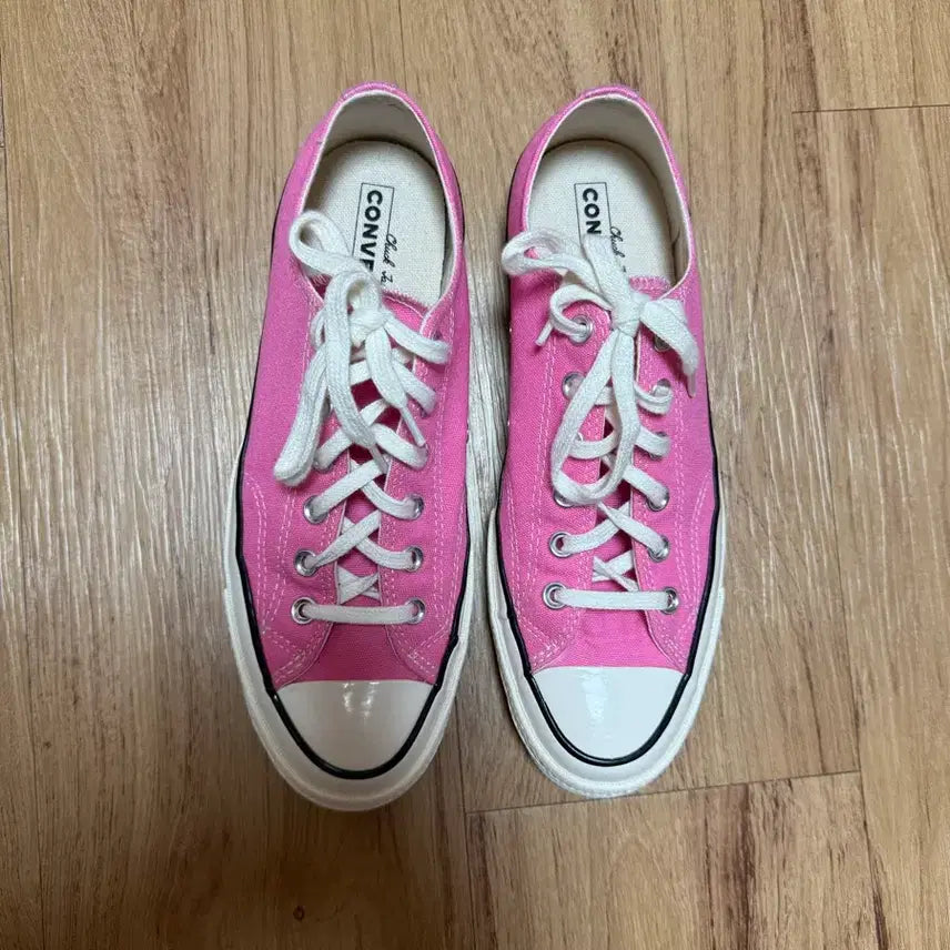 [BUNJANG] Converse Chuck Taylor Pink Low Sneakers / 컨버스 척테일러 핑크 로우 스니커즈
