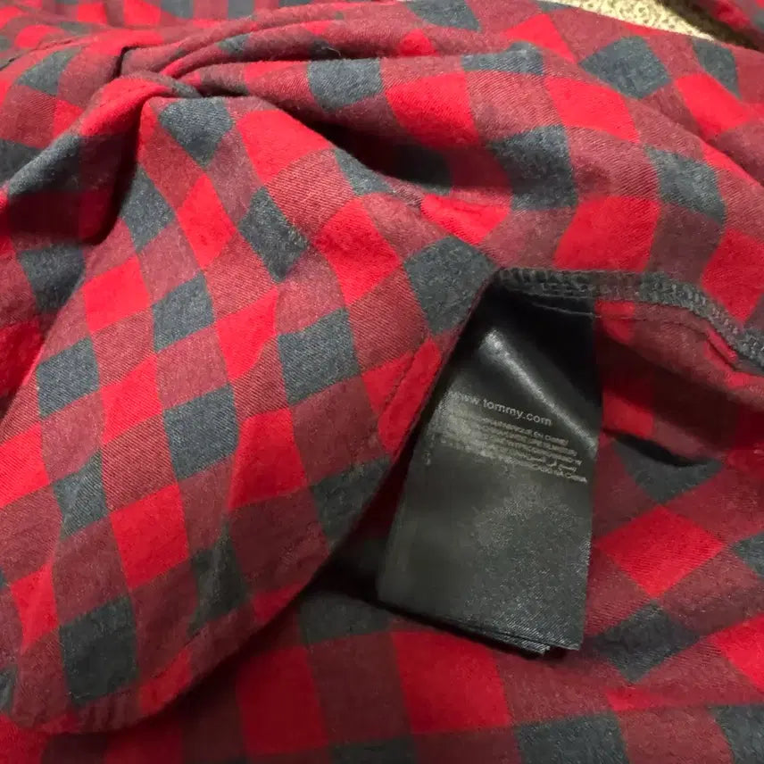 [BUNJANG] Tommy Hilfiger Checkered Shirt Dress / Xs 타미힐피거 체크 셔츠 원피스