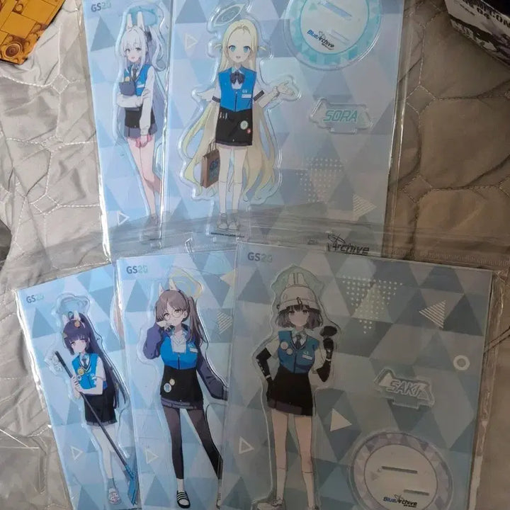 [BUNJANG] Blue Archive GS25 Collaboration Acrylic Stand Bundle Set / 블루 아카이브 GS25 1차 콜라보 전종 일괄 판매합니다