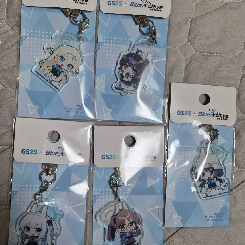 [BUNJANG] Blue Archive GS25 Collaboration Acrylic Stand Bundle Set / 블루 아카이브 GS25 1차 콜라보 전종 일괄 판매합니다