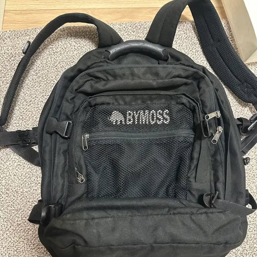 [BUNJANG] VIMOS Black Backpack / 바이모스 검정 택배