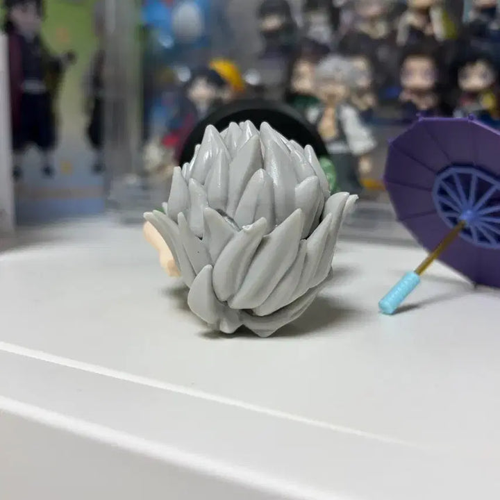 [BUNJANG] Demon Slayer Sanemi Figure with Umbrella / 귀멸의칼날 장마 사네미 (강아지X)