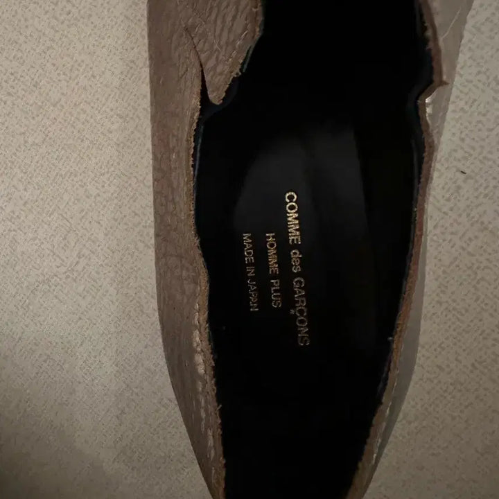 [BUNJANG] Comme des Garcons SS11 Skull Gold Loafer / 꼼데 SS11 스컬 골드 로버