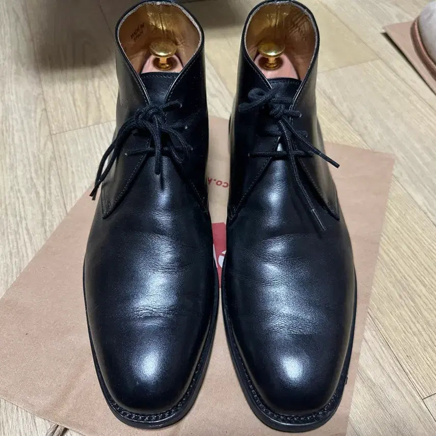 [BUNJANG] Berwick 307 Black Chukka Boots / Berwick 버윅 307 블랙 처카부츠 UK8