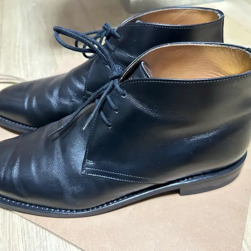 [BUNJANG] Berwick 307 Black Chukka Boots / Berwick 버윅 307 블랙 처카부츠 UK8