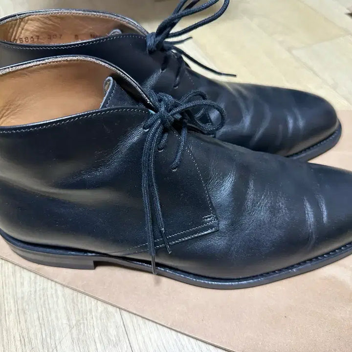 [BUNJANG] Berwick 307 Black Chukka Boots / Berwick 버윅 307 블랙 처카부츠 UK8