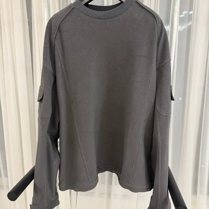 [BUNJANG] JUUN.J 25FW Soft Pocket Sweatshirt Size M (105) / 준지 25FW 소프트 포켓 맨투맨 m사이즈(105사이즈) 새상품 팝니다