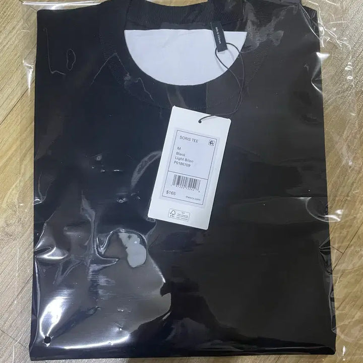 [SOLD OUT] [새상품]띠어리 고리스 라운드티 블랙 M
