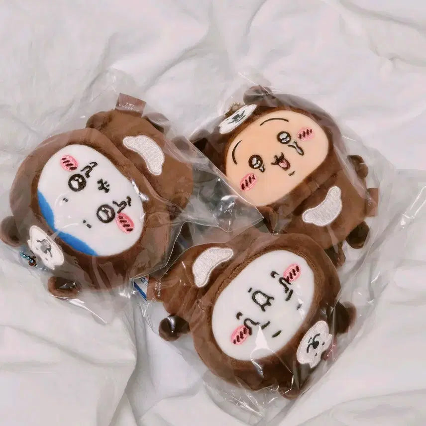 [BUNJANG] Chiikawa Mallet Bear Mascot Hachiware Usagi Bundle Set / [일괄] 치이카와 말레이곰 마스코트 하치와레 우사기