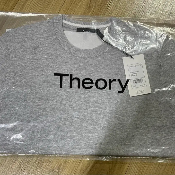 [BUNJANG] Theory Goris Round Tee Gray M / [새상품]띠어리 고리스 라운드티 그레이 M