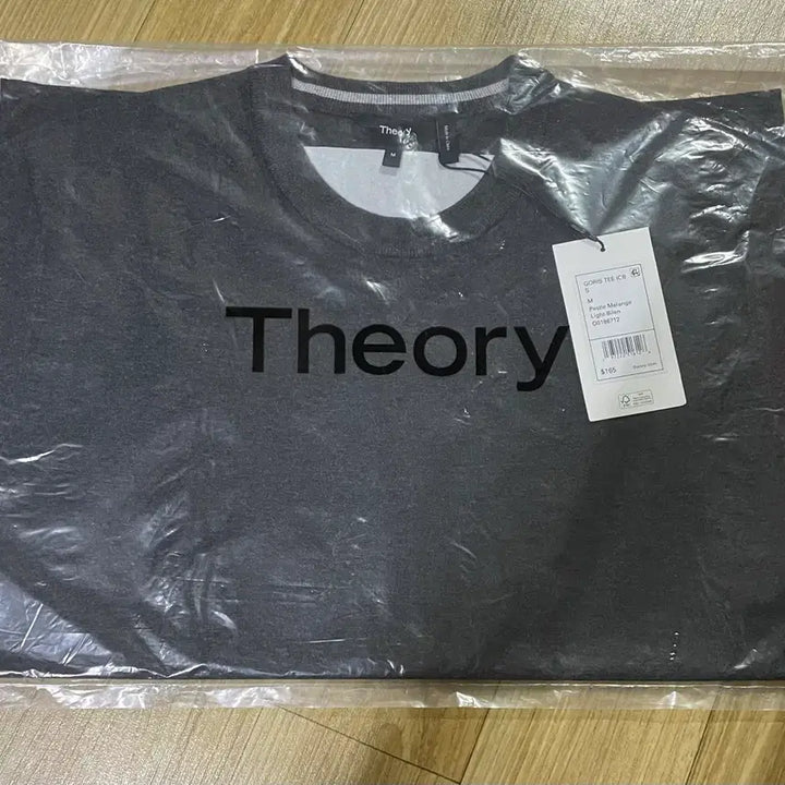 [BUNJANG] Theory Gorris Round Tee Charcoal M / [새상품]띠어리 고리스 라운드티 차콜 M