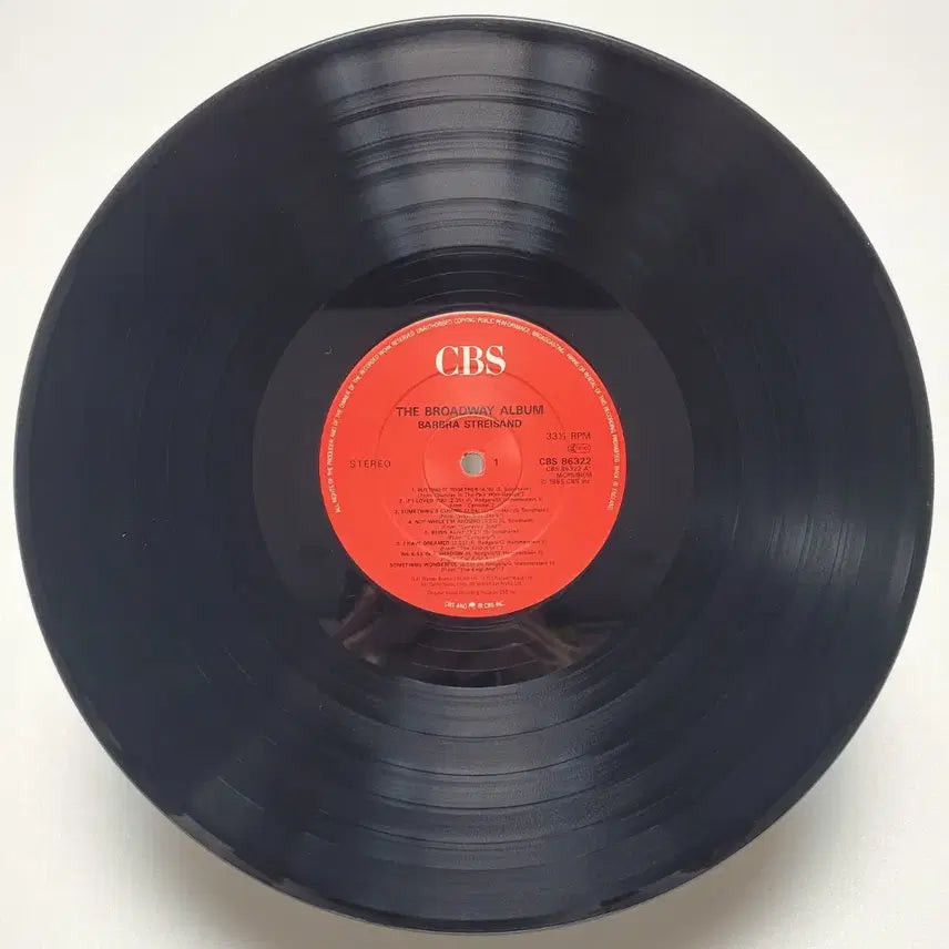 [BUNJANG] Barbra Streisand The Broadway Album LP / (영국/LP) 바브라 스트라이샌드 Barbra Streisand