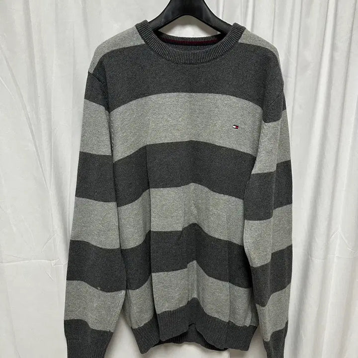 [BUNJANG] Tommy Hilfiger Stripe Knit XL / no.153 타미힐피거 스트라이프 니트 xl