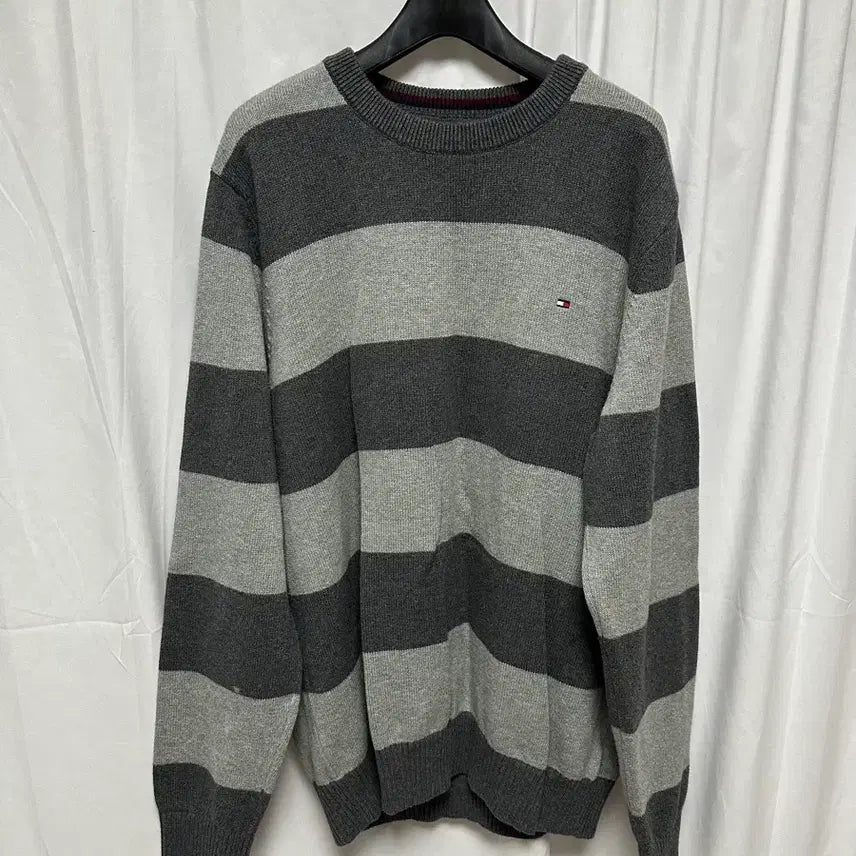 [BUNJANG] Tommy Hilfiger Stripe Knit XL / no.153 타미힐피거 스트라이프 니트 xl