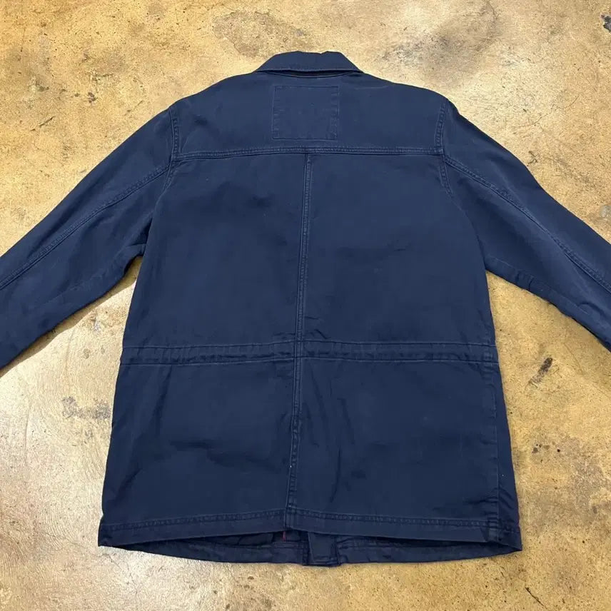 [BUNJANG] Tommy Hilfiger Navy Shirt Jacket / [정품/M] 타미힐피거 네이비 셔츠 자켓