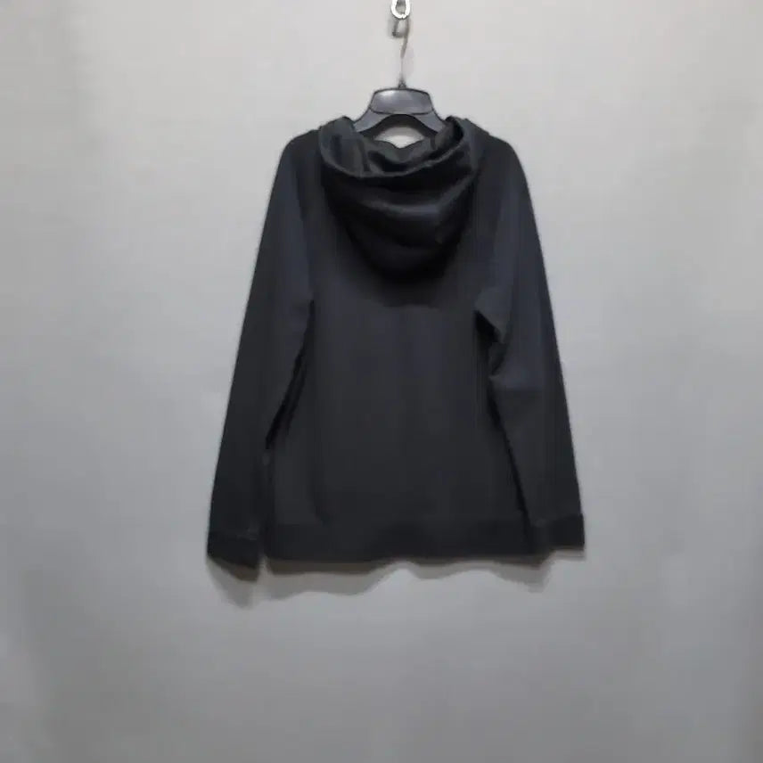 [BUNJANG] Nike Black Swoosh Hoodie / 나이키 블랙 스우시 후드티
