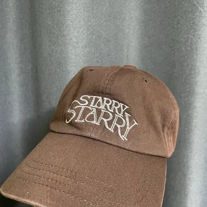 [BUNJANG] Davichi Starry Brown Baseball Cap / 다비치 콘서트 굿즈 starry 볼캡 브라운